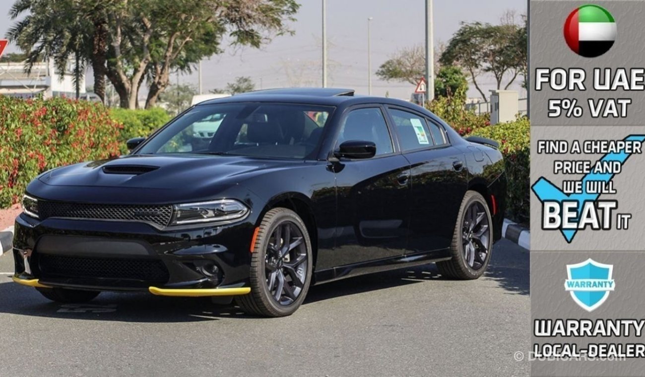 دودج تشارجر G/T Plus 3.6L V6 ”LAST CALL” , 2023 GCC , 0Km , With 3 Years or 60K Km Warranty