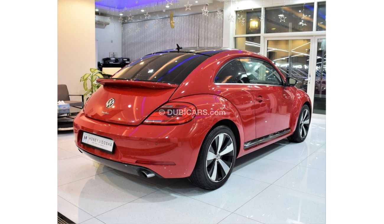 Volkswagen Beetle Turbo S Turbo S EXCELLENT DEAL for our Volkswagen Beetle TURBO ( 2015 Model! ) in Red Color! GCC Spe