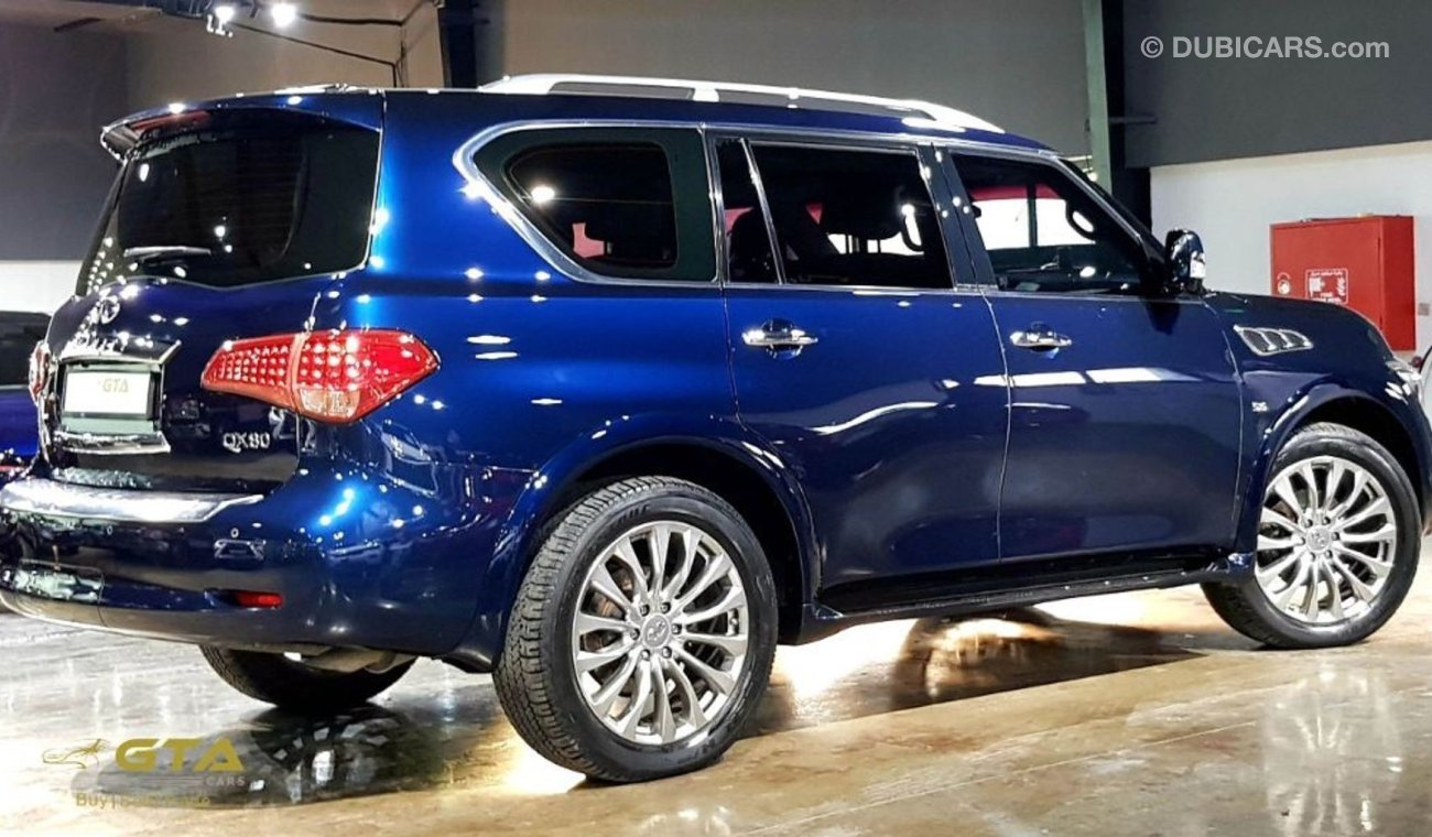 إنفينيتي QX80 2015 Infiniti QX80, Warranty, Service History, GCC