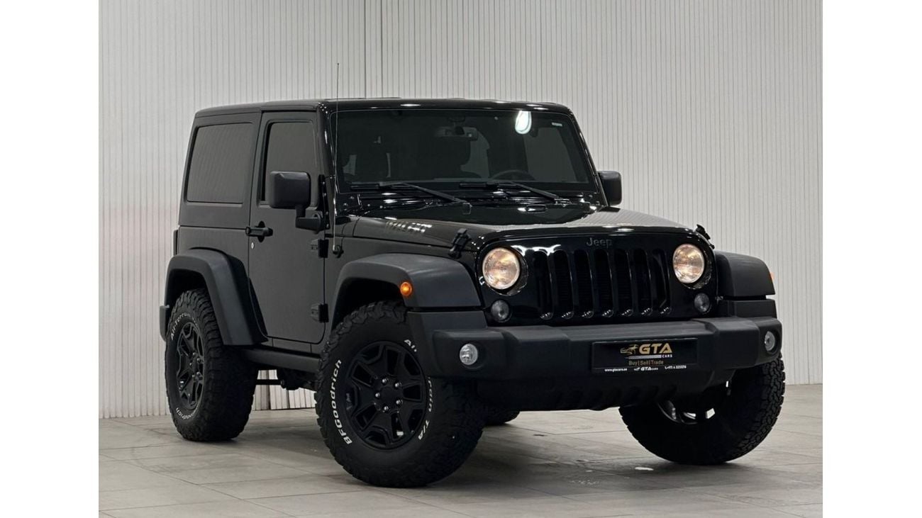 Jeep Wrangler 2018 Jeep Wrangler Willys Edition, June 2025 Warranty, Full Service History, GCC