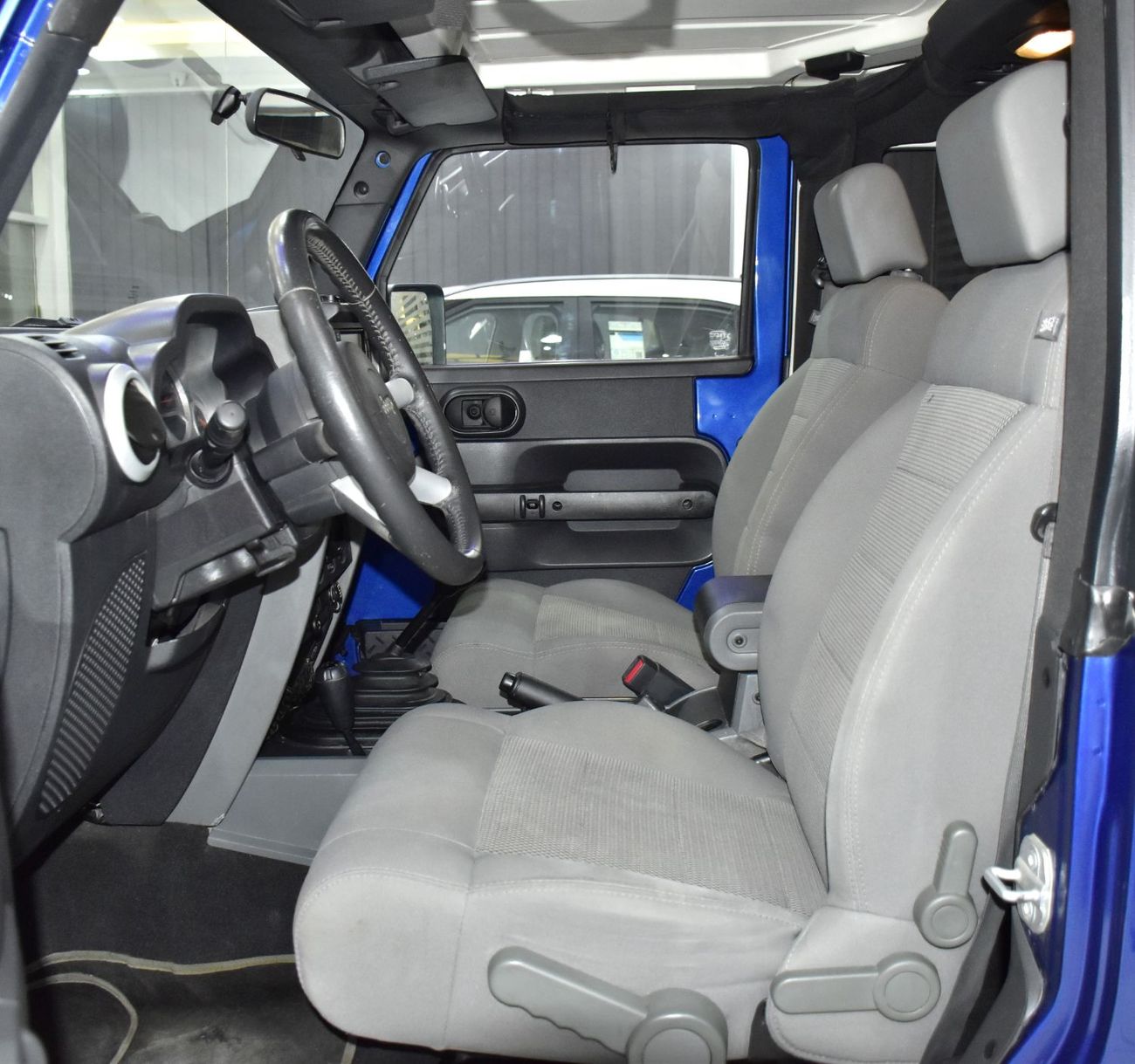 Jeep Wrangler EXCELLENT DEAL for our Jeep Wrangler Sahara ( 2009 Model ) in Blue Color GCC Specs