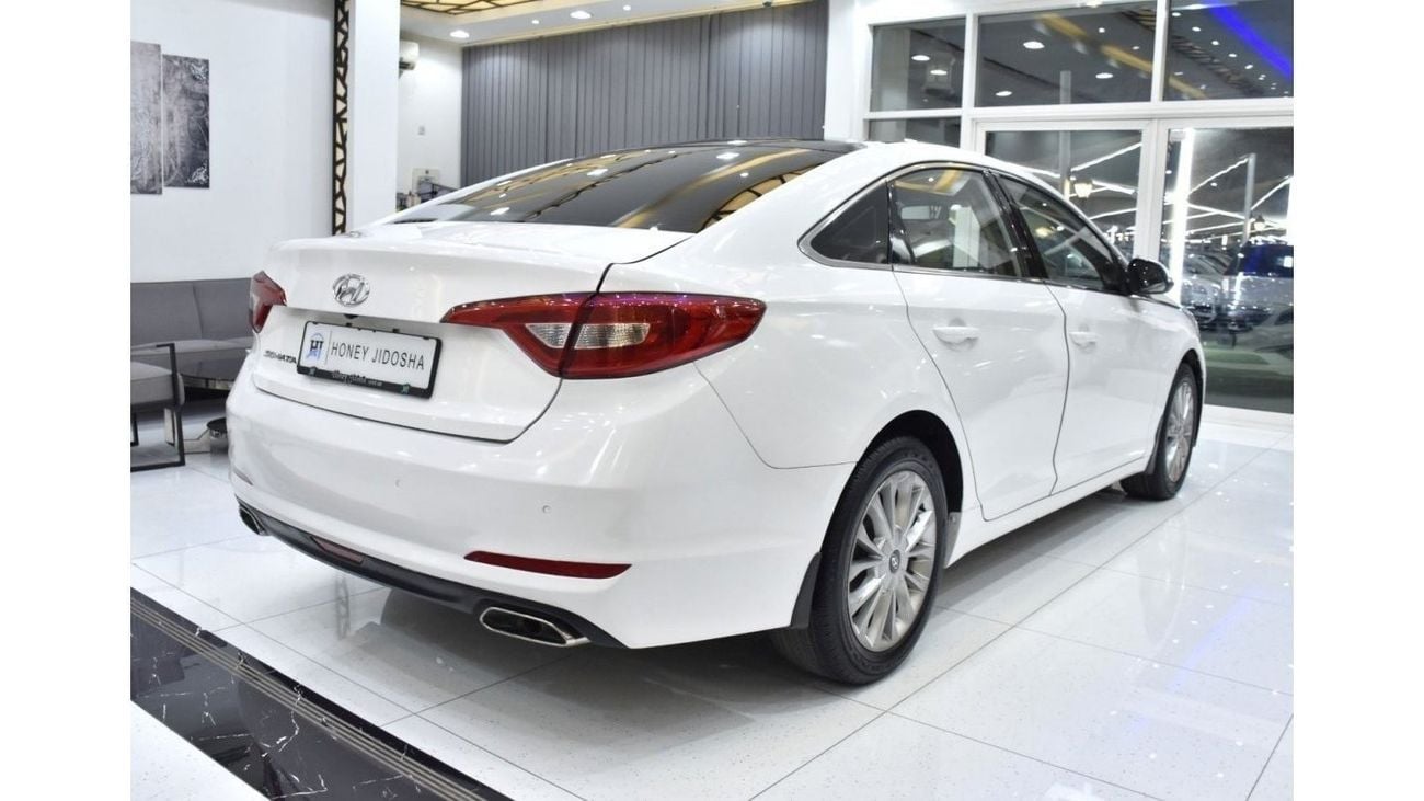 هيونداي سوناتا EXCELLENT DEAL for our Hyundai Sonata ( 2017 Model ) in White Color GCC Specs