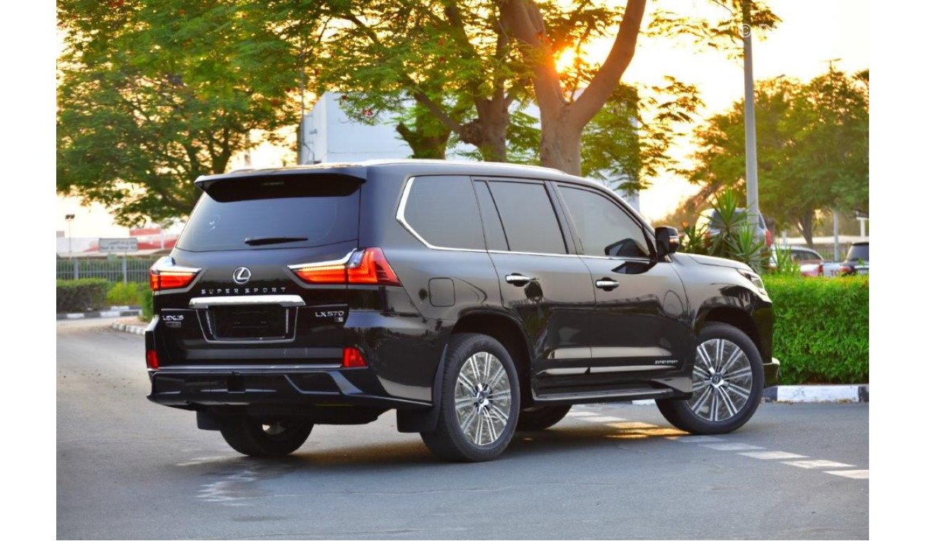 Lexus LX570 Super Sport 5.7L Petrol with MBS Autobiography Seat (SPECIAL OFFER PRICE)