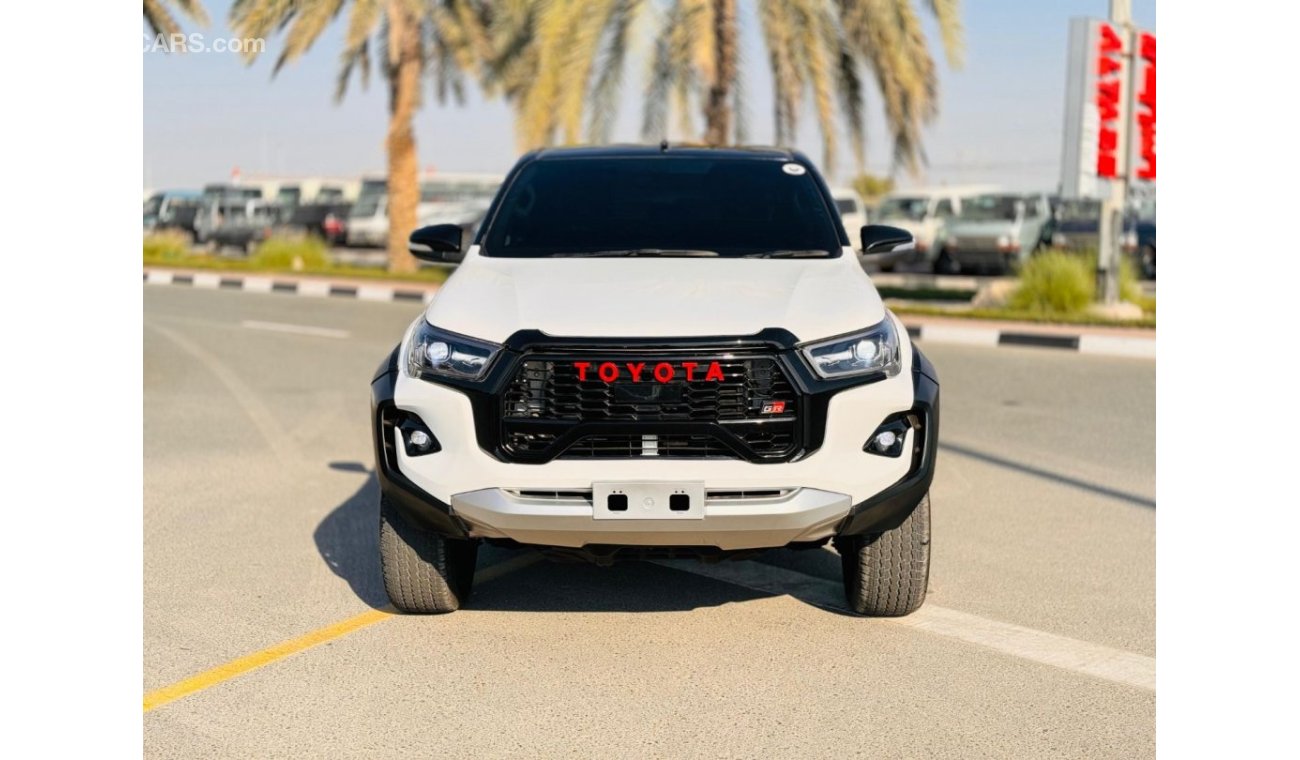 Toyota Hilux MODIFIED TO 2024 GR SPORT | PREMIUM SPORTS BAR WITH BASKET | 2.8L DIESEL | AFTER MARKET SIDE FENDERS