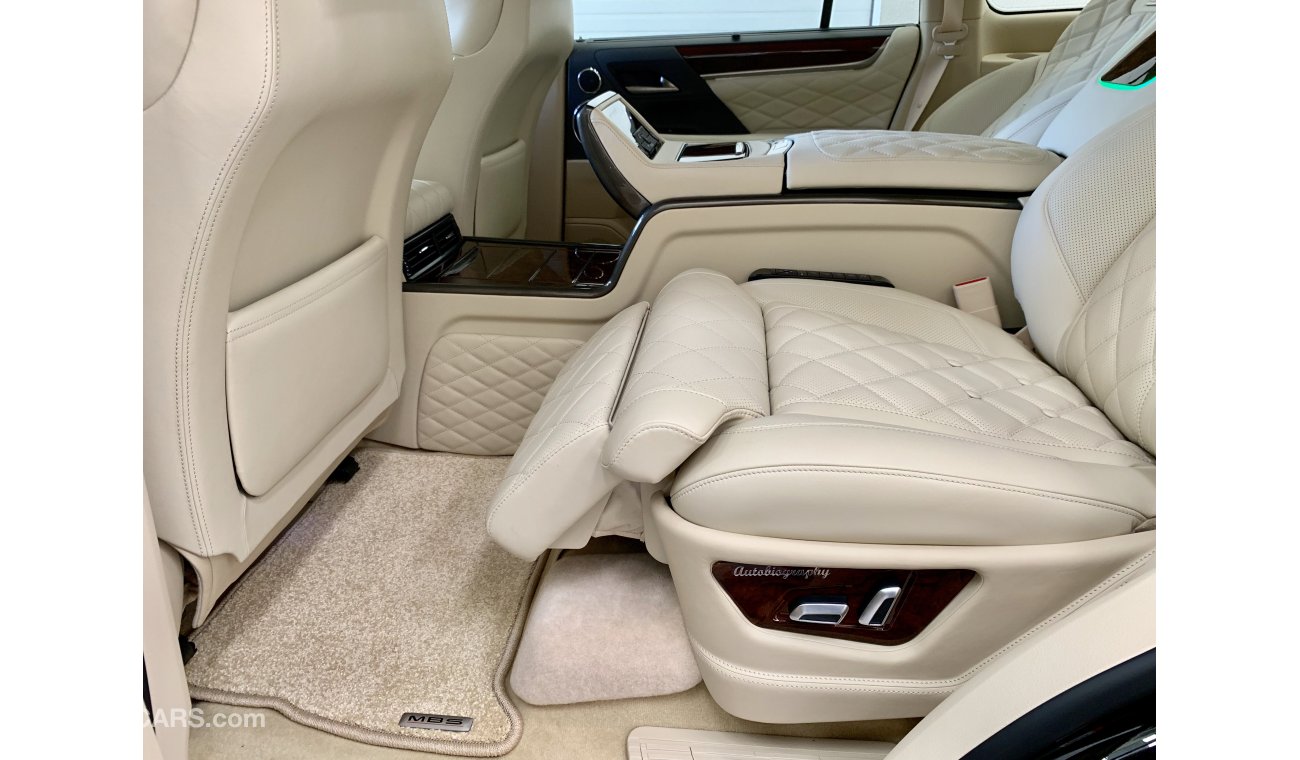 لكزس LX 570 MBS Autobiography 4 Seater Luxury Edition Brand New for Export only