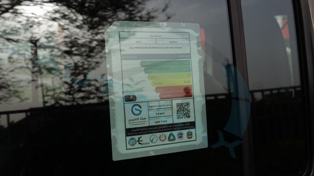 جيب رانجلر PY 25/25 RUBICON 392 ( Final Edition ) V8 6.4L GCC With 5 Years Or 100K Km Warranty @Official Dealer