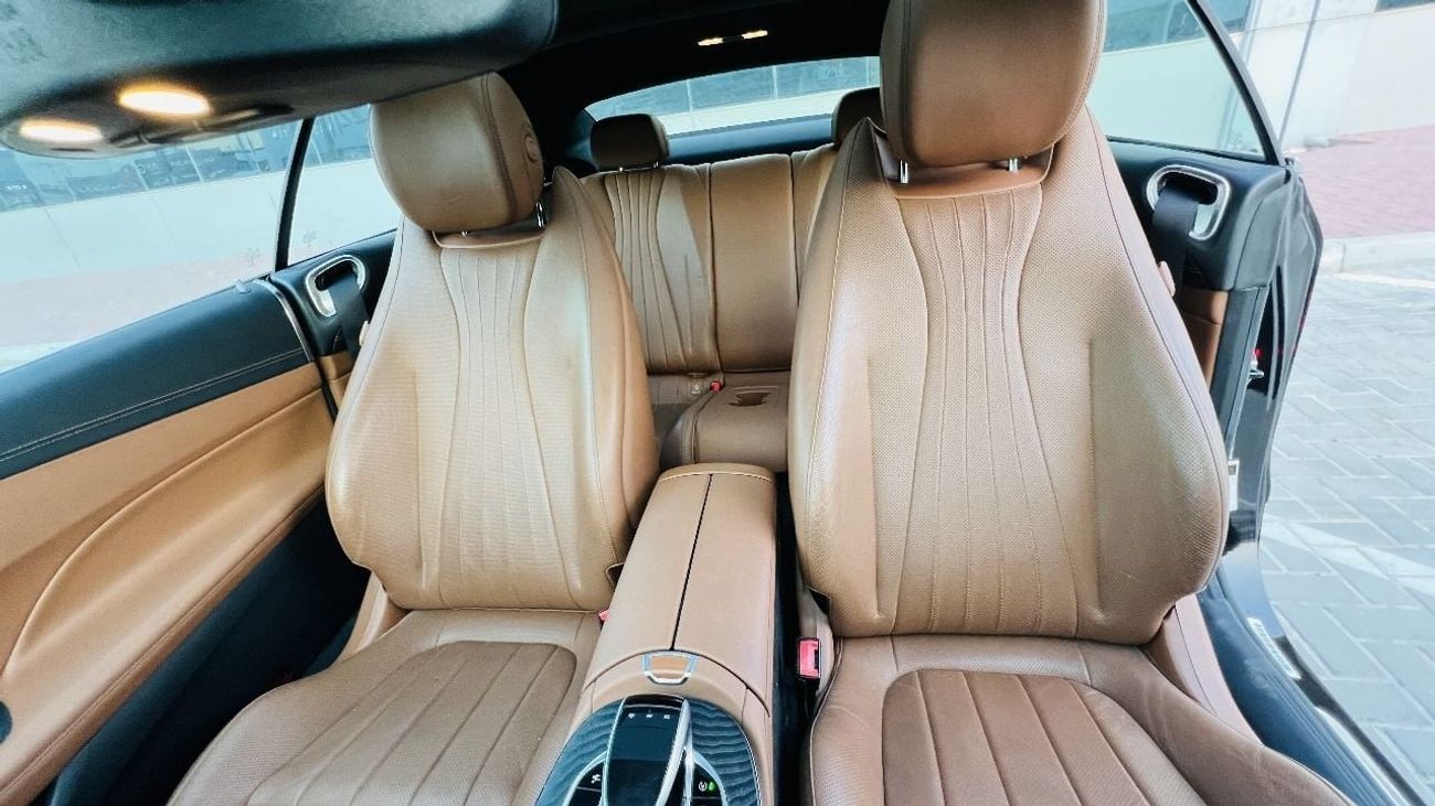 Mercedes-Benz E 400 Coupe AED 1,760 PM | MERCEDES E400 2018 | LOW MILEAGE | CLEAN CAR