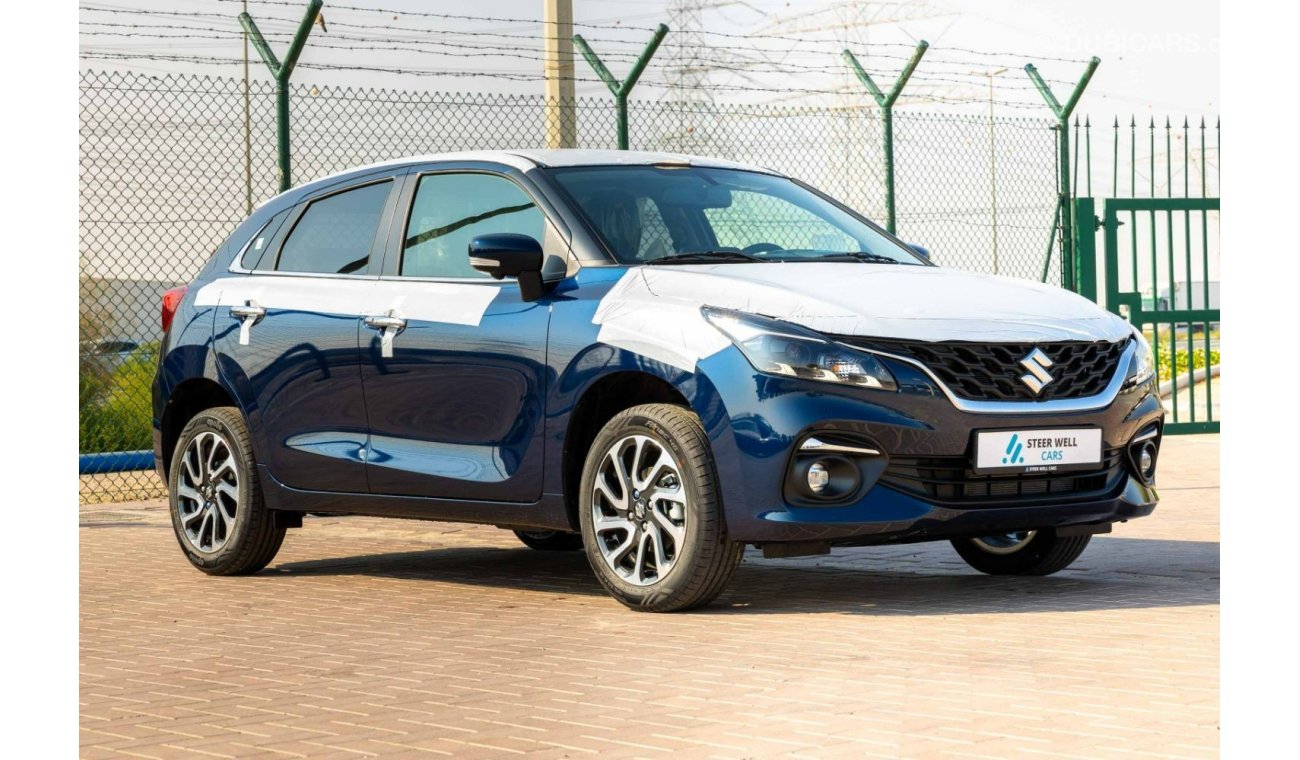 Suzuki Baleno GLX | HUD | 360 CAMERA | 6 AIRBAGS | CRUISE CONTROL | LEATHER STEERING | 9 INCH TOUCH SCREEN | 2024