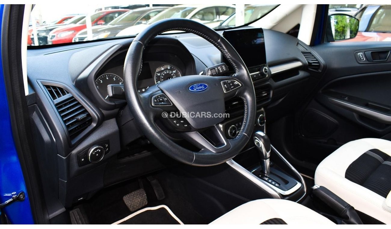 Ford EcoSport Imported, 2020 model, number one, fingerprint, leather hatch, sensors, alloy wheels, cruise control,