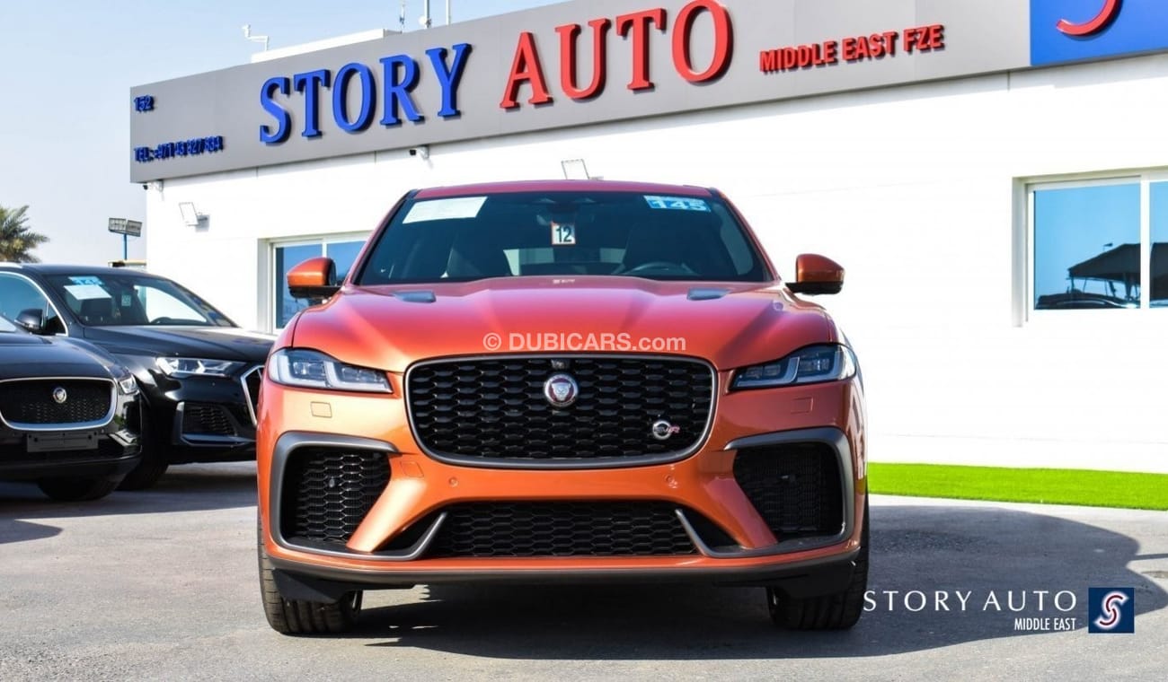 Jaguar F Pace SVR 5.0P S/C SVR AWD Aut. (For Local Sales plus 10% for Customs & VAT)