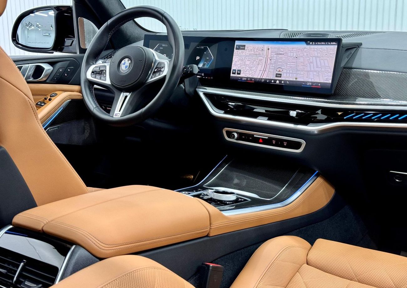 بي أم دبليو X5 M 2024 BMW X5 M60i xDrive, July 2028 BMW Warranty + Service Pack, Fully Loaded, Very Low Kms, GCC