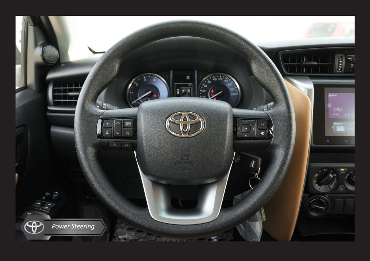 تويوتا فورتونر EXR TOYOTA FORTUNER 2.4L 4X4 STD(i) A/T DSL 2026 Export only