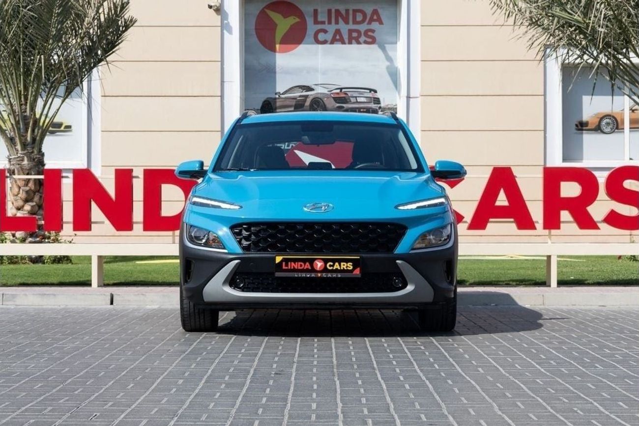 Hyundai Kona Hyundai Kona 2023 GCC under Agency Warranty with Flexible Down-Payment.