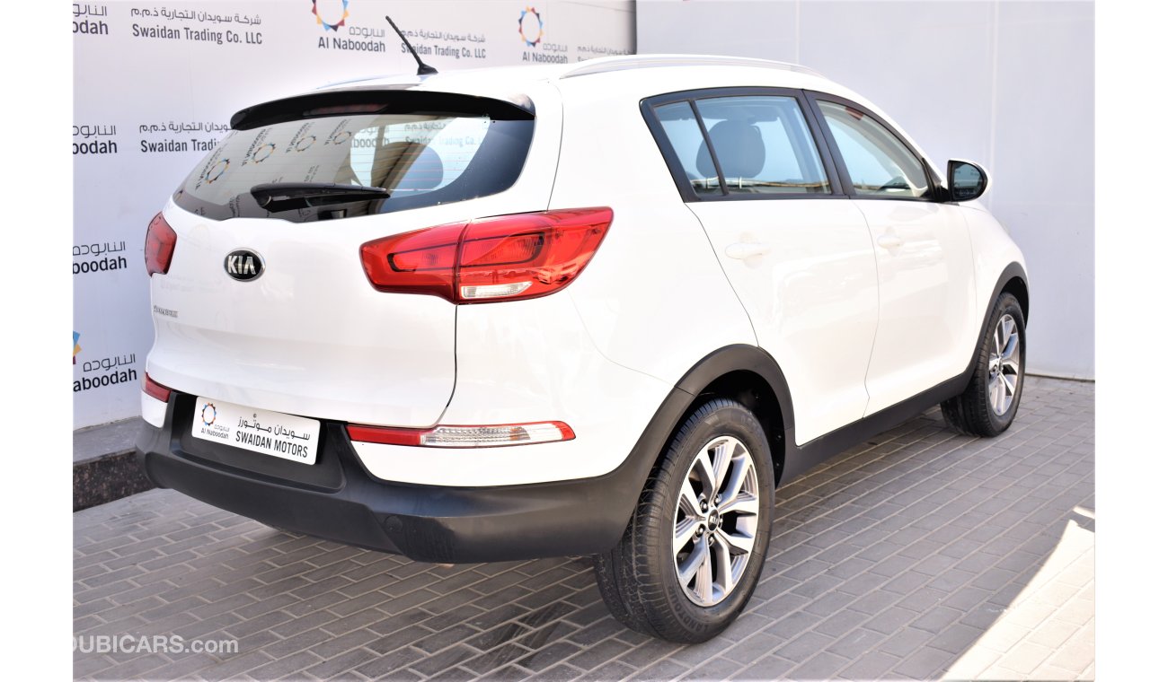 كيا سبورتيج AED 999 PM | 0% DP | 2.4L LX AWD GCC DEALER WARRANTY