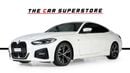 BMW 420i M SPORT GCC-Full-Service History-AGMC Warranty and Service Contract-Sports Coupe