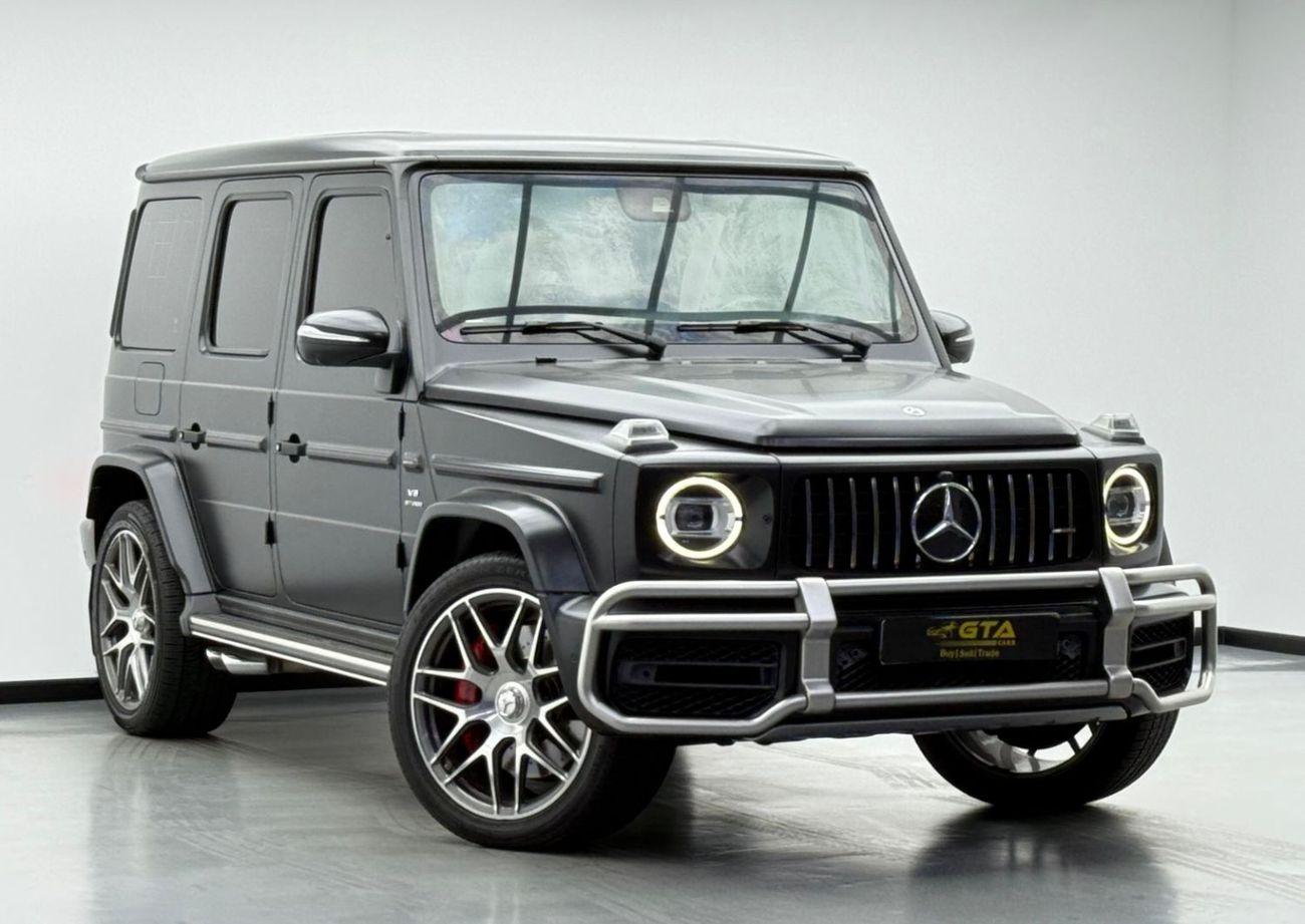 Mercedes-Benz G 63 AMG Std 4.0L 2020 Mercedes-AMG G63, Full Options, Jul/25 Agency Warranty, FSH, GCC
