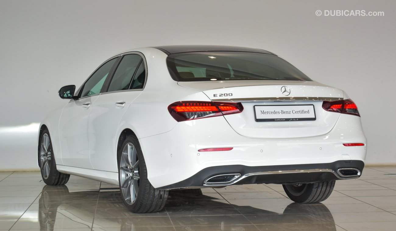 مرسيدس بنز E200 SALOON / Reference: VSB ***** Certified Pre-Owned with up to 5 YRS SERVICE PACKAGE!!!