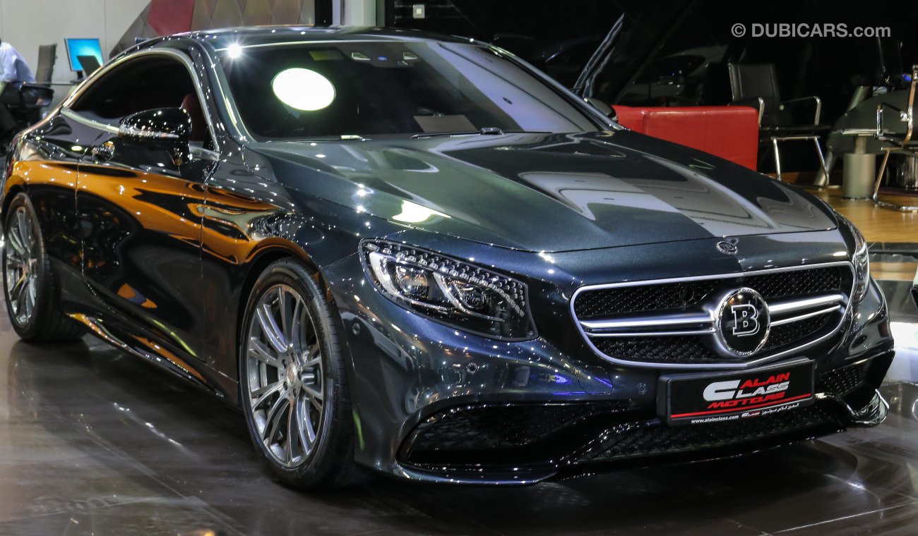 مرسيدس بنز S 63 AMG كوبيه With Brabus Kit