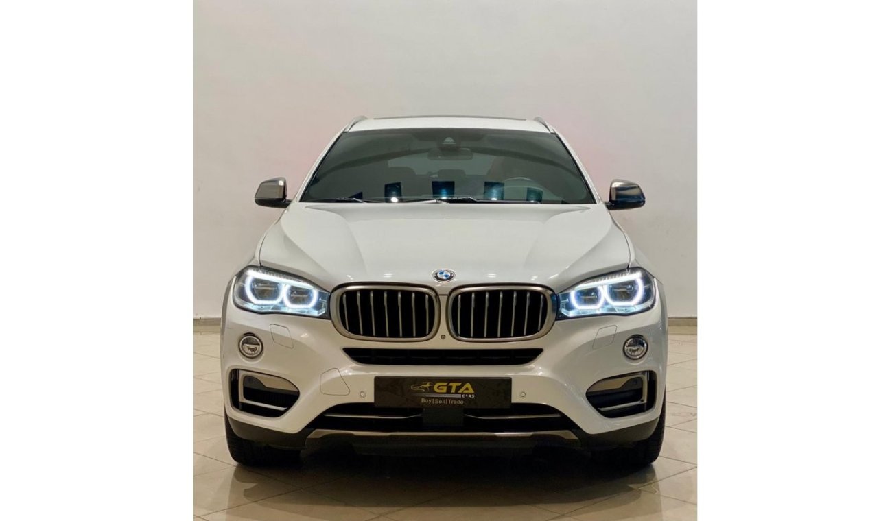بي أم دبليو X6 2015 BMW X6 xDrive50i Exclusive, BMW Warranty, BMW Service Contract, Low Mileage, GCC