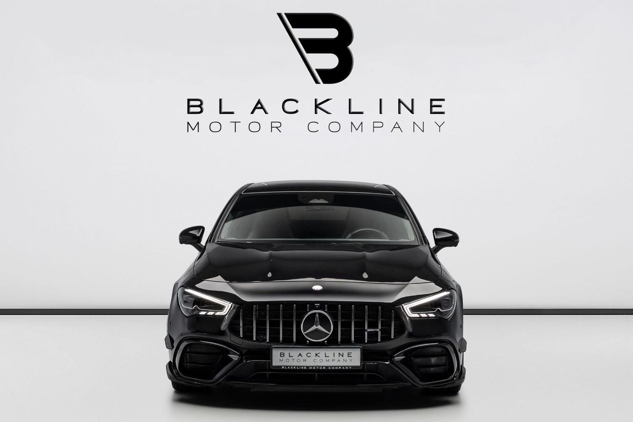 Mercedes Benz CLA 45 AMG S BACK TO DUBAI | BACK IN MOTION | 2028 Mercedes Warranty + Service Contract, GCC