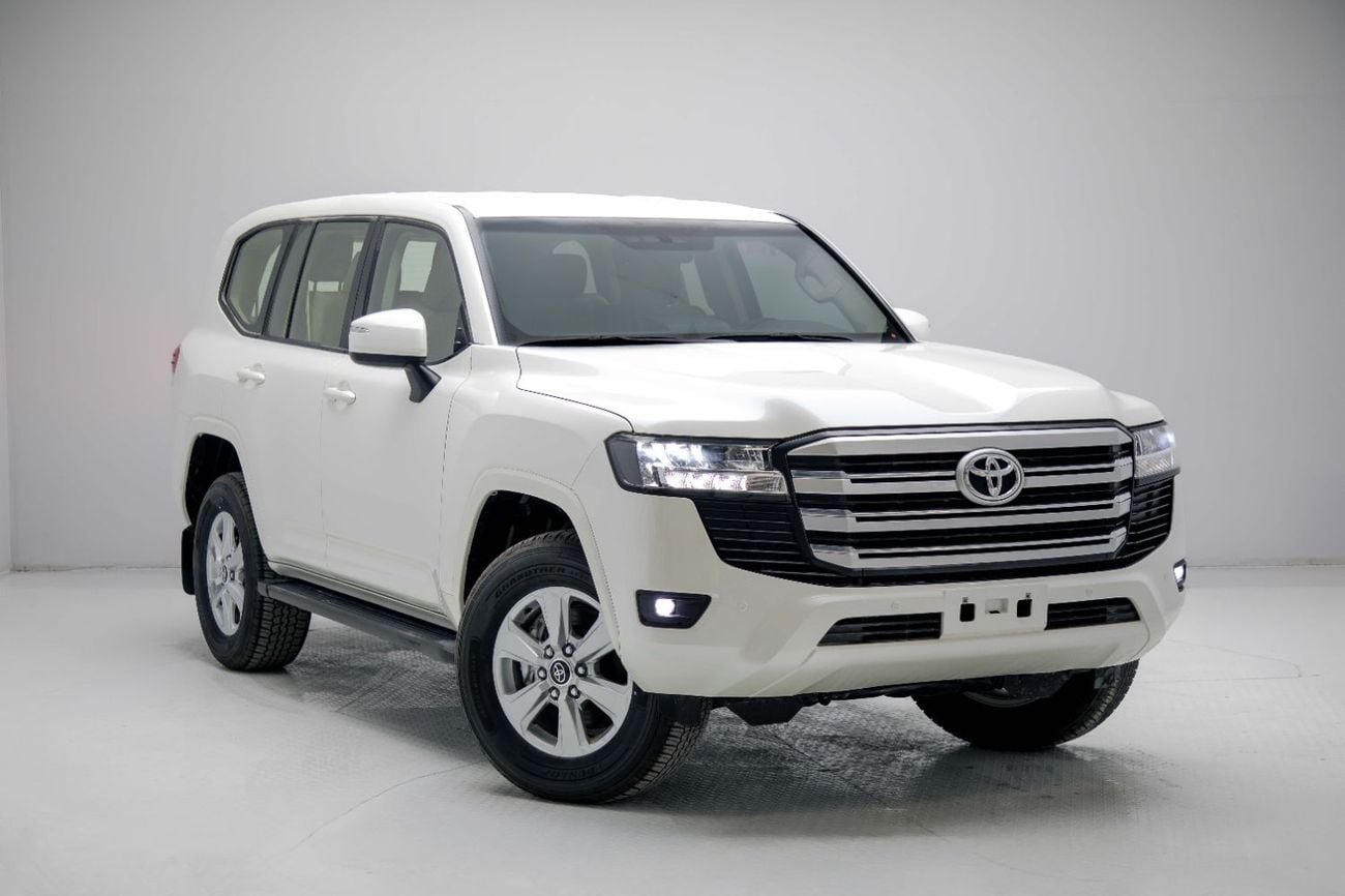Toyota Land Cruiser LC300 EXR 3.3L - Pearl White Inside Beige | Export Price