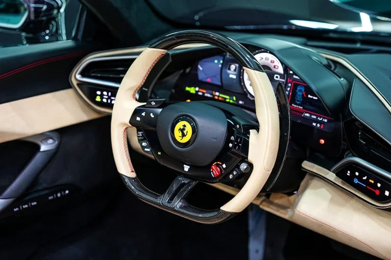 Ferrari 296 GTS 2023 Ferrari 296 GTS, 360° Camera, Ventilated Seats w/ Special Design, Dealer Warranty + Service!!