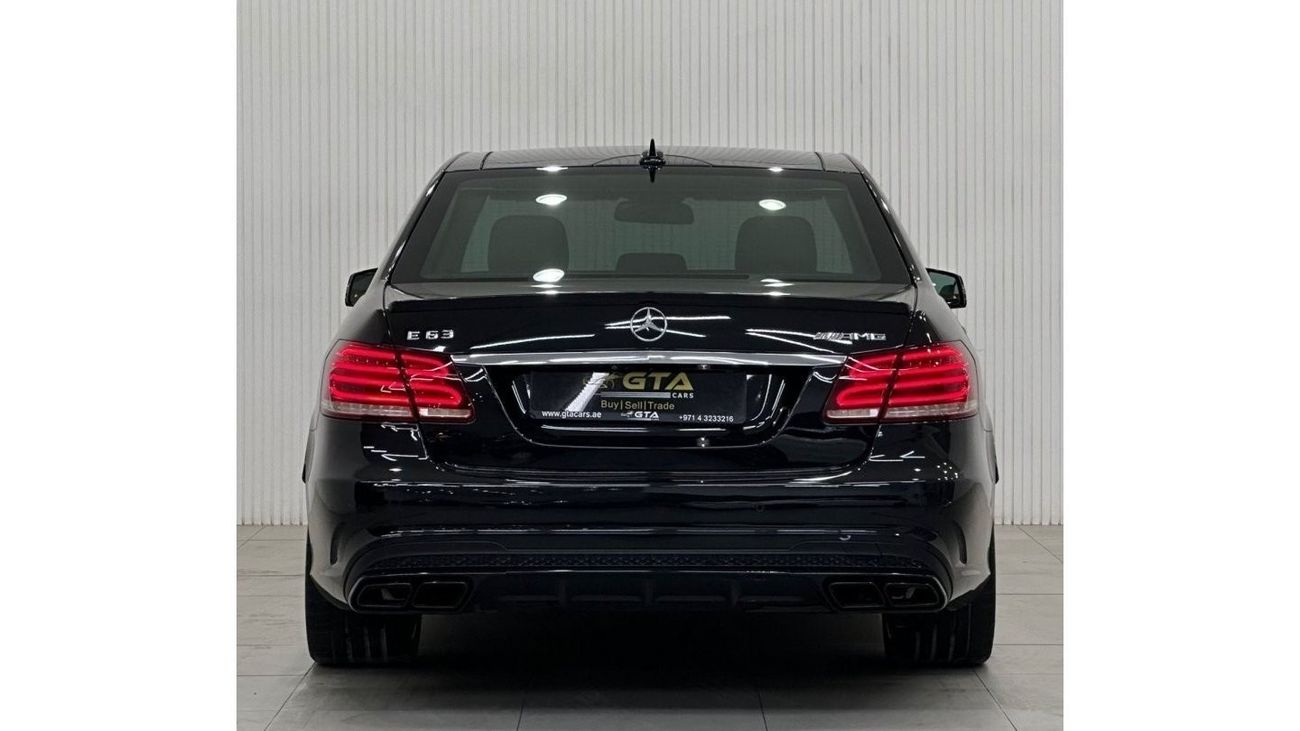 Mercedes-Benz E 63 AMG Std 2015 Mercedes Benz E63 AMG, Service History, Full Options, Excellent Condition, GCC
