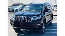 تويوتا برادو TOYOTA PRADO PETROL ENGINE MODEL 2018 BLACK COLOUR FROM JAPAN