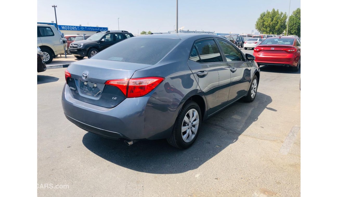 Toyota Corolla LE-RTA PASSED -LOW MILAGE-FOR LOCAL AND EXPORT, LOT#188