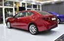 Mazda 3 EXCELLENT DEAL for our Mazda 3 ( 2017 Model ) in Red Color GCC Specs