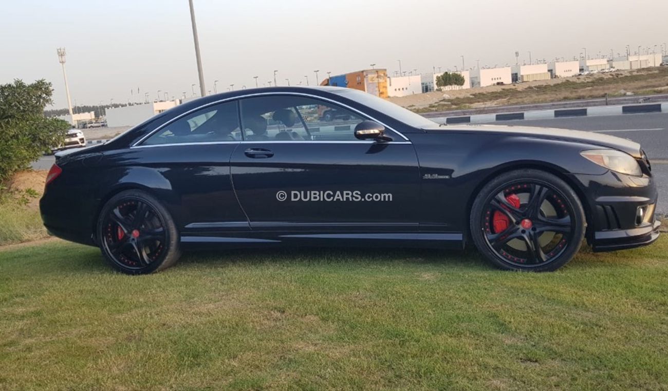 مرسيدس بنز CL 63 AMG موديل 2008  فل مواصفات فتحه سقف وكراسي جلد ونيت فيجن وتحكم كهربي كامل