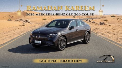 مرسيدس بنز GLC كوبيه 200 4MATIC 2026 GCC With 2 Years Unlimited Mileage Warranty @Official Dealer
