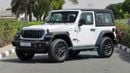 Jeep Wrangler Sport S 2.0T 4x4 2026 GCC 0Km With 5 Years Or 120K Warranty & 3 Years Service @Official Dealer