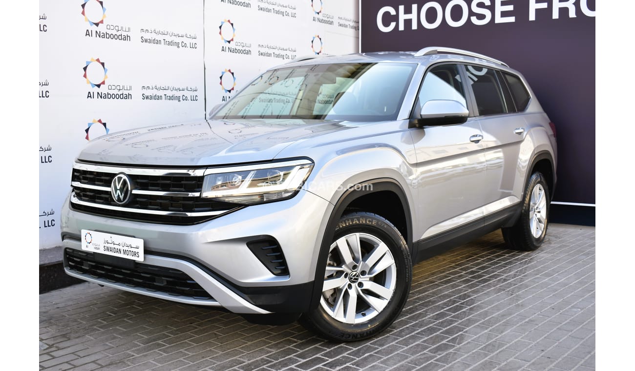 Volkswagen Teramont AED 1839 PM | 3.6L V6 S AWD GCC UNDER MANUFACTURER WARRANTY