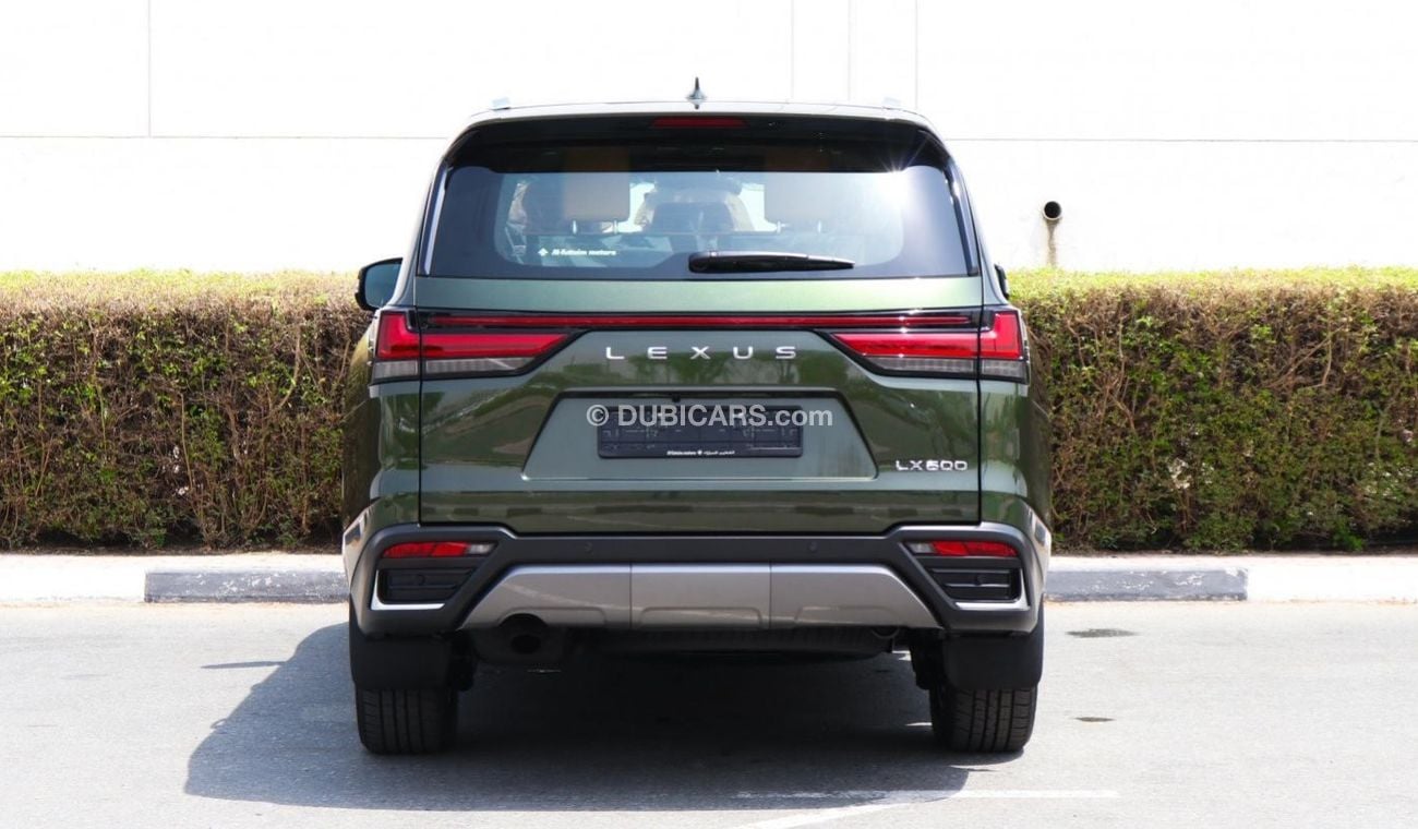 Lexus LX 600 Signature edition Limited green color