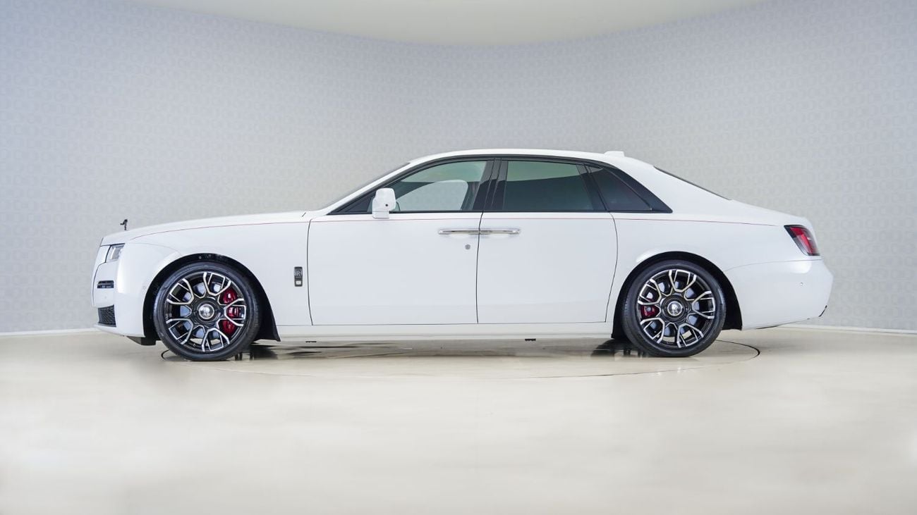 رولز رويس جوست Ghost Black Badge | AED 15,136 PM | Up to 3 Years Unlimited Warranty |