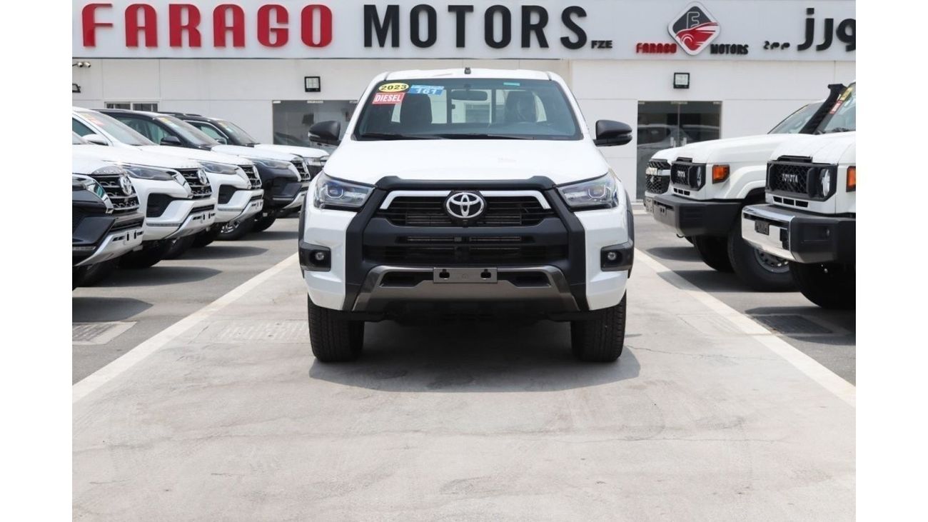 Toyota Hilux 2023 HILUX 2.8 DIESEL ADVENTURE M/T 4X4 FULL OPTION **التصدير فقط خارج الخليج** **EXPORT ONLY**