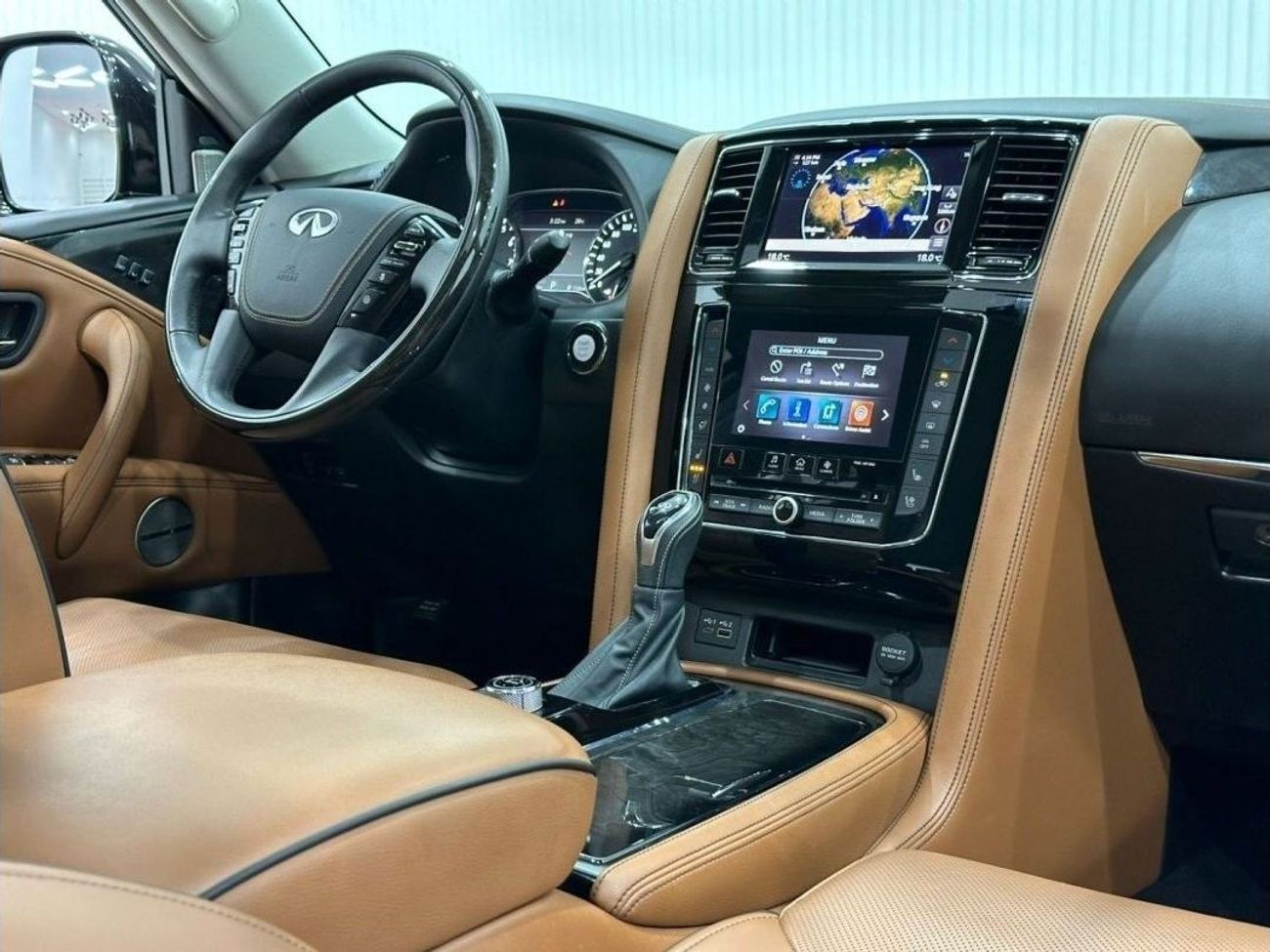 Infiniti QX80 2021 Infiniti QX80 8 Seater, Warranty, Full Infiniti Service History, Full Options, GCC