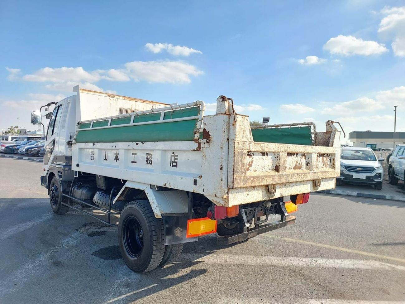 ميتسوبيشي فايتر MITSUBISHI FIGHTER 6D17 TRUCK RHD 1995 MODEL 8.2 L DIESEL MANUAL(PM21127)