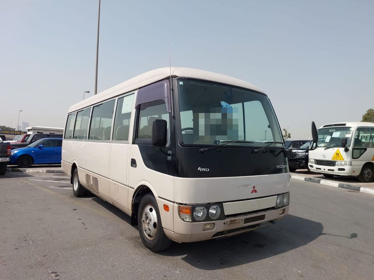 ميتسوبيشي روزا (RAMADAN OFFER) MITSUBISHI ROSA BUS RHD 2005 MODEL 4.9 L DIESEL MANUAL(PM400037)