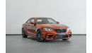 بي أم دبليو M2 كومبتيشين 2019 BMW M2 Competition Pack / BMW 5 Year Warranty & BMW 5 Year Service Pack