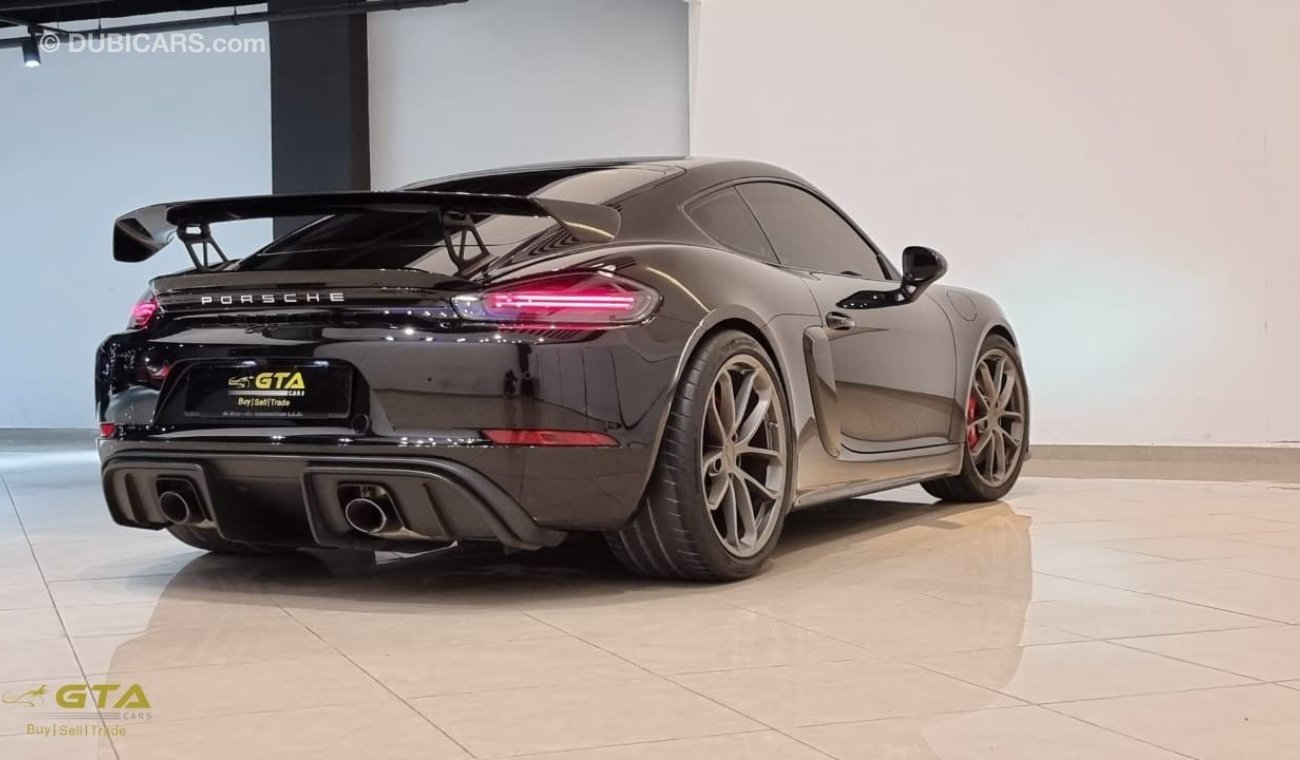 بورش كايمان جي تي ٤ 2020 Porsche GT4 Black Edition, Porsche warranty till 12/2022 Full-Service History, GCC