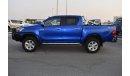 Toyota Hilux diesel manual right hand 2.8L blue color year 2019