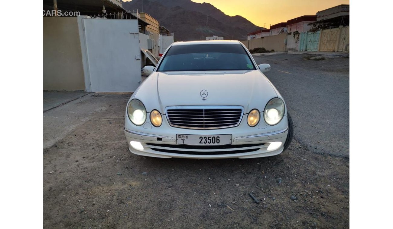 Mercedes-Benz E 350 wit E63 badge