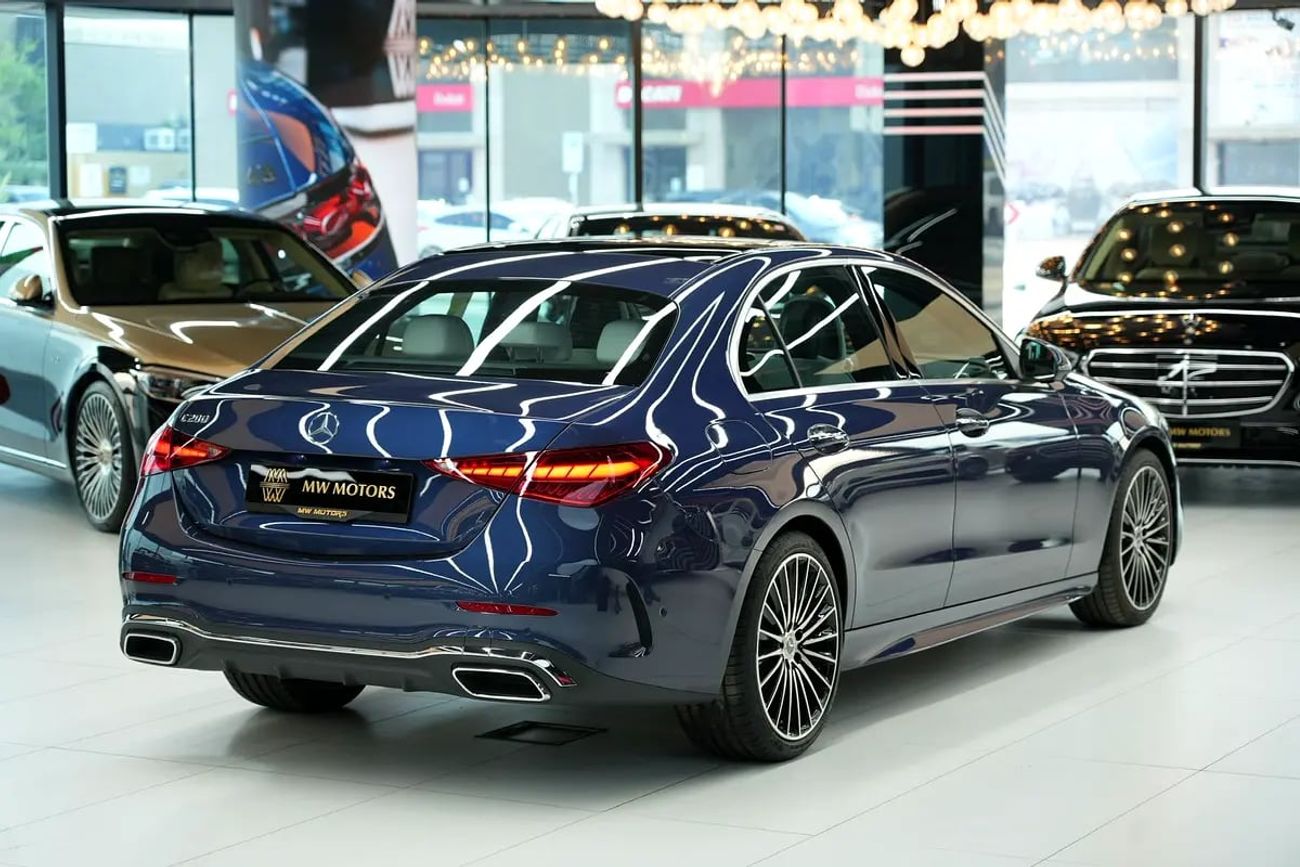مرسيدس بنز C 200 C 200 | GCC 0km | Agency Warranrty | AMG Package
