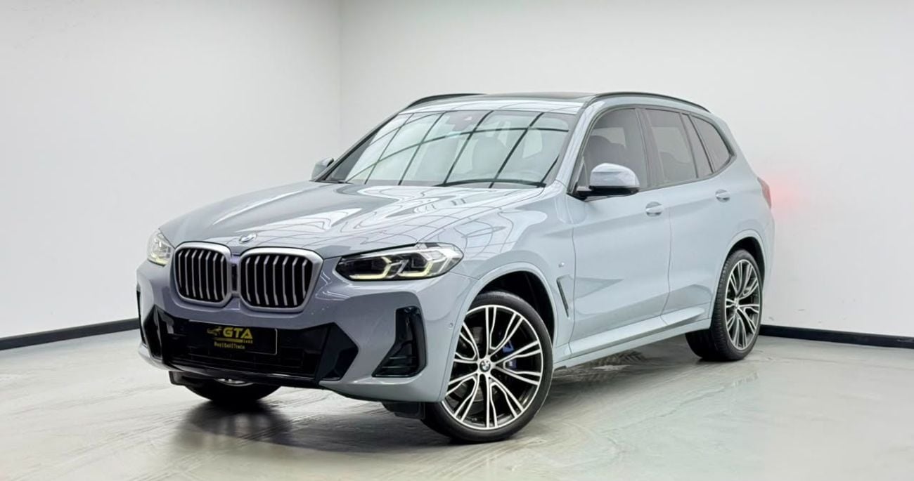 بي أم دبليو X3 XDRIVE 30i M SPORT 2023 BMW X3 xDrive30i M Sport, 2029 BMW Warranty + Service Pack, Full BMW Service History, GCC