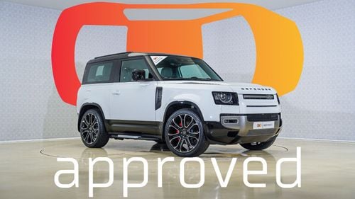 Land Rover Defender 90 X-Dynamic SE P400 3.0L | AED 4,767 PM | Warranty June-2028 | GCC