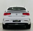 مرسيدس بنز GLE 43 AMG Coupe 3.0L 2018 Mercedes Benz GLE43 AMG 4MATIC Coupe, Warranty, Service History, Full Options, GCC