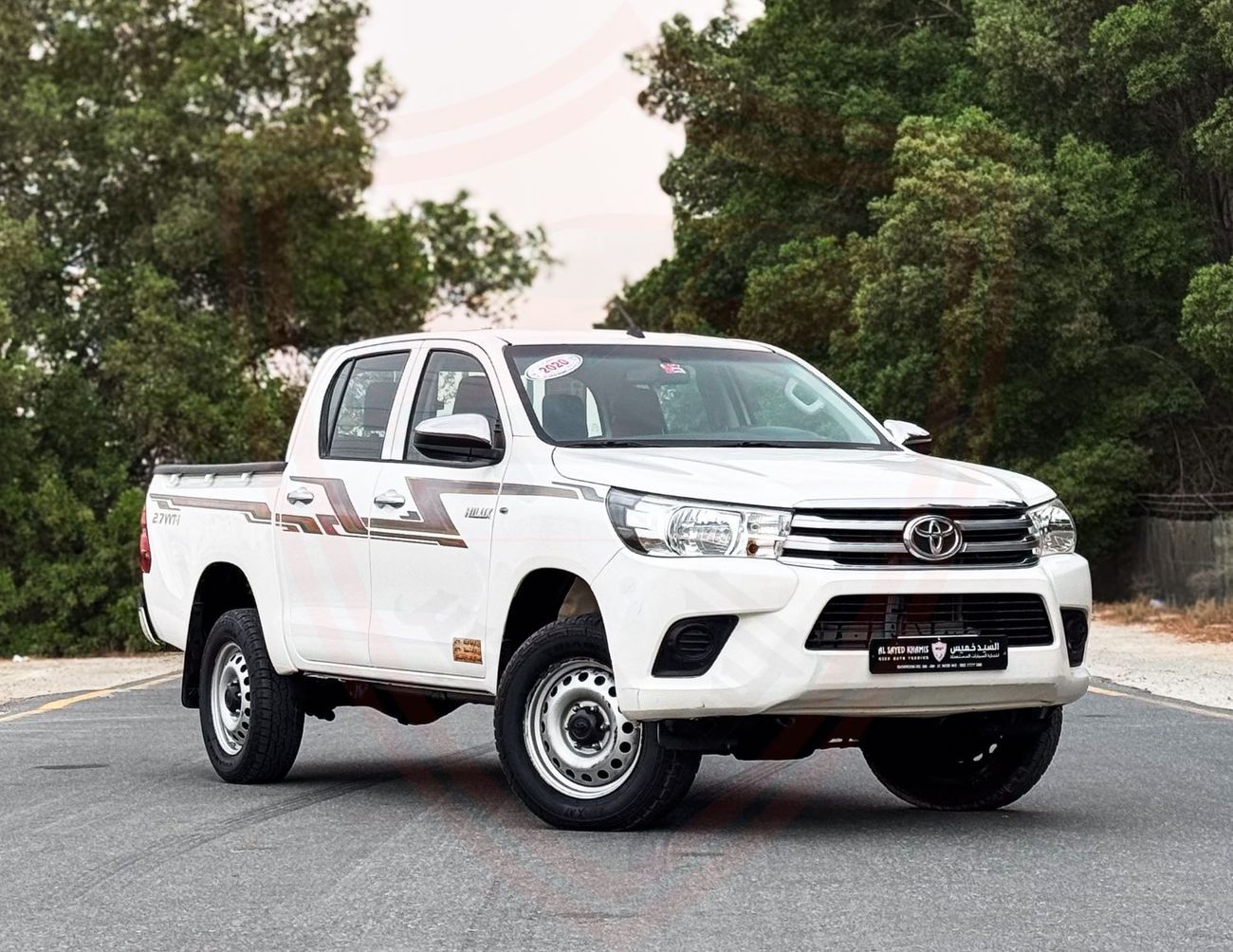 Toyota Hilux GLX 2.7L Double Cab Utility M/T Toyota Hilux | 2.7 L | 2020 | GCC | Accident-Free | In Excellent Con