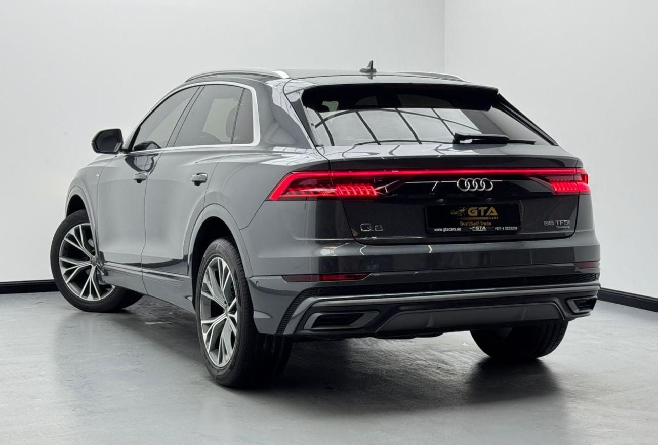 Audi Q8 55 TFSI quattro S-Line 3.0L (340 HP) 2020 Audi Q8 55TFSI S-Line, Audi Service History, 1 Year Warran